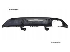 Бампер задний (черный) с отв. на две выхлопные трубы, нижняя часть, для версии GT