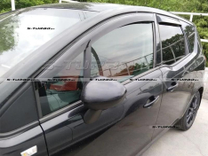 Дефлекторы окон (ветровики) клеящиеся, длинные, 4 шт