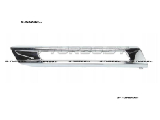 Накладка решетки бампера (левая) хром