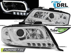 Передние фары TUBE LIGHTS TRU DRL CHROME
