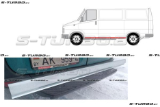 Порог (левый) на всю длину кузова, 219 см длина, ремкомплект