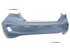 Бампер задний (грунтованный) с отв. под парктроники, с отв. под накладки, для версии ACTIVE