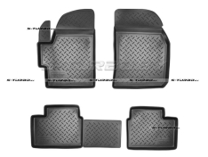 Коврики модельные полиуретановые в салон (высокий борт)