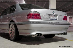 Накладка заднего бампера HAMANN