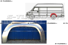 Арка задняя (левая) ремкомплект