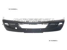 Бампер передний (черный) с отв. под противотуманки, без отв. под парктроники