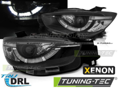 Передние фары BLACK TRUE DRL XENON