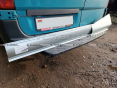 Порог (левый) полный профиль, из 2-ух частей, ремкомплект