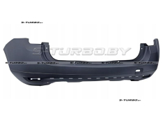 Бампер задний (черный) с отв. под накладку