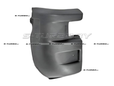 Бампер задний (черный) левая часть, 2006-2009