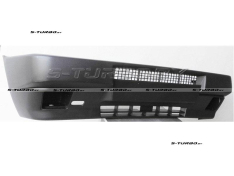 Бампер передний (черный) с отв. под противотуманки