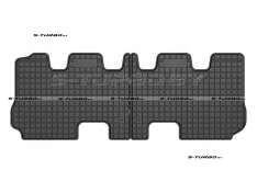Коврики модельные резиновые в салон (низкий борт) 3-й ряд