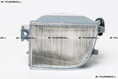 Указатель поворота в бампер (левый) белый