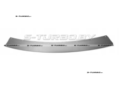 Накладка переднего бампера (серебряная)