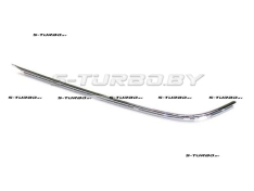 Молдинг заднего бампера (левый) верхняя часть, хром