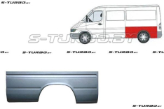Крыло заднее (левое) средняя база, 66 см, заводской штамп
