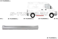 Порог (правый) под боковой сдвижной двери, 1.0 мм, заводской штамп