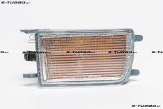 Указатель поворота в бампер (левый) белый