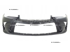 Бампер передний (черный) без отв. под омыватели, без отв. под парктроники