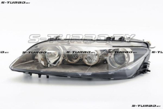 Передняя фара (левая) электрическая+моторчик, без противотуманки, серо-черный отражатель, EURO-type