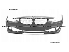 Бампер передний (грунтованный) с отв. под омыватели, с отв. под парктроники