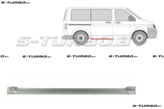 Порог (правый) под боковой сдвижной двери, низкий, заводской штамп