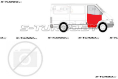Дверь передняя (правая) наружная часть, до стекла, заводской штамп