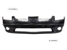 Бампер передний (черный) с отв. под противотуманки, usa-type