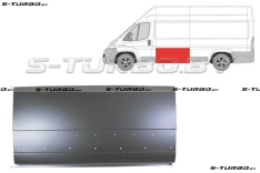 Панель боковая (левая) за водительской дверью, 71 см высота, 141 см длина, заводской штамп
