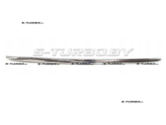 Молдинг заднего бампера (центральный) хром, для версии luxury line