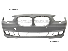 Бампер передний (грунтованный) с отв. под омыватели, с отв. под парктроники