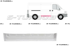 Дверь боковая сдвижная (правая) внутренняя часть, длинная / maxi длинная база, 18 см высота, 138 см длина, заводской штамп