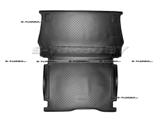 Коврик в багажник модельный полиуретановый, фургон