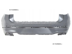 Бампер задний (грунтованный) без отв. под парктроники