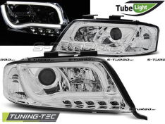 Передние фары LED TUBE LIGHTS CHROME