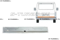 Дверь задняя (хлопушка) внутренняя часть, заводской штамп