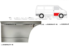 Дверь передняя (правая) наружная часть, 50 см, заводской штамп