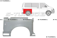 Крыло заднее (правое) короткая база, заводской штамп