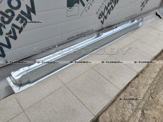 Порог (левый) полный профиль, заводской штамп