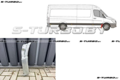 Крыло переднее (правое) нижняя часть, без отв. под молдинг, заводской штамп