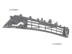 Решетка в бампер (центральная) серая