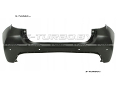 Бампер задний (черный) с отв. под парктроники