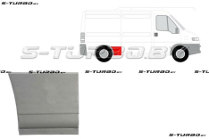 Крыло заднее (правое) нижняя часть, перед колесом, длинная / maxi длинная база, заводской штамп