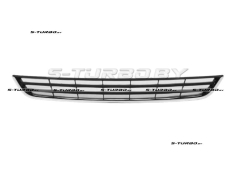 Решетка в бампер (центральная) нижняя, с хром. накладкой