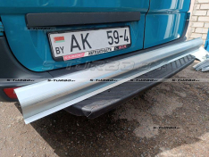 Порог (левый) наружная часть, ремкомплект