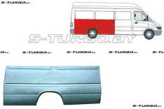 Крыло заднее (правое) длинная база, до стекла, заводской штамп