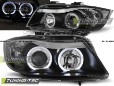Передние фары ANGEL EYES BLACK