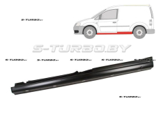 Порог (левый) 2 дв (короткая база) полный профиль, заводской штамп