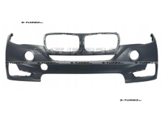 Бампер передний (грунтованный) без отв. под омыватели, без отв. под парктроники