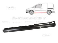 Порог (левый) 4 дв (короткая база) полный профиль, заводской штамп